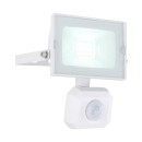 Globo 34247WS LED-Außenwandleuchte mit Bewegungssensor Helga I 1x10W | 950lm | 6000K | IP44 - weiß