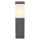 Globo 31730 Außenwandleuchte Herri 1x15W | E27 LED | IP44 - anthrazit
