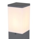 Globo 31731 Herri 1x15W | E27 LED | IP44 - anthrazit