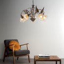 Luce Ambiente Design I-AUTUNNO/5 Pendelleuchte AUTUNNO | 5×60W E14