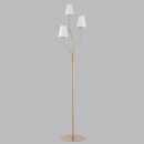 Luce Ambiente Design I-CANTO/PT3 Stehlampe CANTO | 3×60W G9 | mit Schalter | gold