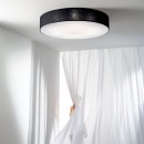 Luce Ambiente Design I-CAPITAL-PL98-NER Deckenleuchte CAPITAL E27 | schwarz