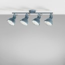 Luce Ambiente Design I-CUBA-AP4 Spot-Deckenleuchte CUBA E14