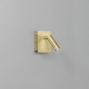 Luce Ambiente Design DICKENS-AP-ORO LED Wandleuchte DICKENS | 2,2W integrierte LED-Quelle | mit Schalter | gold