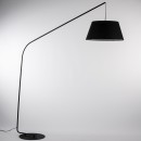 Luce Ambiente Design I-ENJOY-PT-NER Stehlampe ENJOY | 1×60W E27 | mit Schalter | schwarz