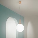Luce Ambiente Design I-HERA-S30 Pendelleuchte HERA | 1×60W E27 | gold