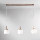 Luce Ambiente Design I-JAIPUR-SQ3-BCO Pendelleuchte JAIPUR E14 | weiß