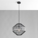 Luce Ambiente Design I-OPIUM-S1 C Pendelleuchte OPIUM | 1×60W E27 | schwarz