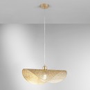 Luce Ambiente Design I-RHEI-TARA-S50 Pendelleuchte RHEI | 1×60W E27 | gold