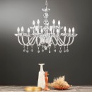 Luce Ambiente Design I-RIFLESSO/10+5 Pendelleuchte RIFLESSO | 5×60W E14 | chrom