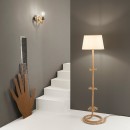 Luce Ambiente Design I-ROPE-PT Stehlampe ROPE | 1×60W E27 | mit Schalter