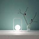 Luce Ambiente Design I-ROXY-L1 Tischlampe ROXY G9 | mit Schalter | weiß