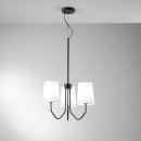 Luce Ambiente Design I-SALLY-3-NER Pendelleuchte SALLY E14 | schwarz