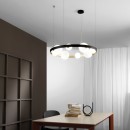Luce Ambiente Design I-SONETTO-S8 Pendelleuchte SONETTO G9 | Seilleuchte | schwarz | gold