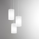 Luce Ambiente Design I-SQUARE/S3 Pendelleuchte SQUARE | 3×60W E27 | weiß