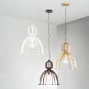 Luce Ambiente Design I-URBAN-S40 BCO Pendelleuchte URBAN | 1×60W E27 | Seilleuchte | weiß