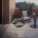 Ideal lux I293394 LED Tischlampe für den Außenbereich DJAMBE | 18W integrierte LED-Quelle | 2300lm | 3000K