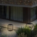 Ideal lux I293394 LED Tischlampe für den Außenbereich DJAMBE | 18W integrierte LED-Quelle | 2300lm | 3000K