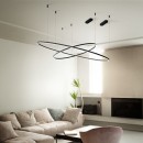 Ideal lux I304441 LED Pendelleuchte ORACLE SLIM | 55W integrierte LED-Quelle | 5700lm | 4000K