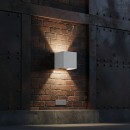 Ideal lux I313436 LED Außenwandleuchte ATOM | 12W integrierte LED-Quelle | 1050lm | 3000K