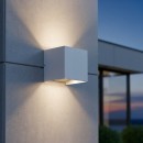 Ideal lux I313436 LED Außenwandleuchte ATOM | 12W integrierte LED-Quelle | 1050lm | 3000K