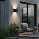 Ideal lux I313450 LED Außenwandleuchte ATOM | 12W integrierte LED-Quelle | 1050lm | 3000K