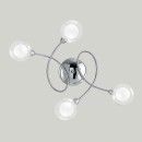 Luce Ambiente Design I-BLOG-PL4 Deckenleuchte BLOG G9 | chrom