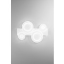 Luce Ambiente Design I-COLLAGE-PL65 LED Deckenleuchte COLLAGE | 40W integrierte LED-Quelle | weiß