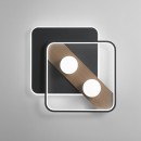 Luce Ambiente Design I-CRICKET-Q50-NER LED Deckenleuchte CRICKET | 40W integrierte LED-Quelle | schwarz