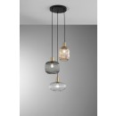 Luce Ambiente Design I-EGADI-S3 Pendelleuchte EGADI E27 | schwarz