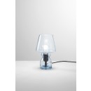 Luce Ambiente Design I-GLEAM-L-BLU Tischlampe GLEAM | 1×60W E27 | mit Schalter