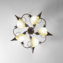 Luce Ambiente Design I-TRISTANO-PL5 Deckenleuchte TRISTANO | 5×60W E14