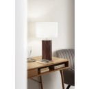 Luce Ambiente Design I-WOODLOG-L Tischlampe WOODLOG | 1×60W E27 | mit Schalter