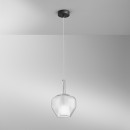 Luce Ambiente Design I-PIREX-S20-TR Pendelleuchte PIREX | 1×60W E27