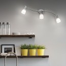 Ideal Lux 002774 Decken- und Wandleuchte 3x40W Snake | E14