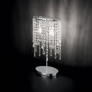 Ideal Lux 008356 Tischleuchte 2x40W Rain | E14 - Kristall