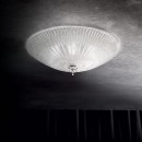 Ideal Lux 008615 Decken- und Wandleuchte 4x60W Shell | E27 - weiß