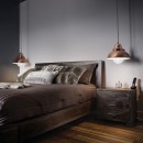 Ideal Lux 025278 Deckenleuchte leuchtenden Sailor Rame 1x60W | E27 - kupfer
