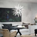 Ideal Lux 086576 Pendelleuchte 8x40W Corallo Bianco | G9 - weiß