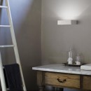 Ideal Lux 104355 Brick Wandleuchte 2x40W Bianco | G9 - weiß