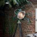 Ideal Lux 105659 Reflektor Stehleuchte Kraken 1x60Wx | E27 - schwarz