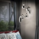 Ideal Lux 111841 Deckenleuchte 6x40W Soft Fume | E14