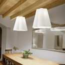 Ideal Lux 115740 Pendelleuchte 1x60W Sesto | E27 - weiß