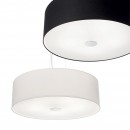 Ideal Lux 122236 Pendelleuchte 4x60W Woody Bianco | E27 - weiß