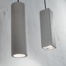 Ideal Lux 150673 Pendelleuchte Oak Square 1x35W | GU10 - Concrete