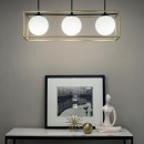 Ideal Lux 198125 Pendelleuchte Lingotto 3x40W|E14