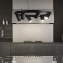 Ideal Lux 235929 LED Decken Kronleuchter Zoom 6x28W | 3000K - schwarz