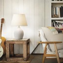 Ideal Lux 238128 Tischleuchte Boulder 1x60W | E27 - Concrete Look