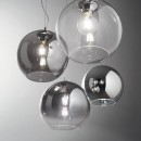 Ideal Lux 250335 Pendelleuchte Nemo 1x60W | E27 - chrom