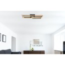 Globo 67266D LED-Deckenleuchte Illa 1x20W | 850lm | 3000K - opal, braun, schwarz